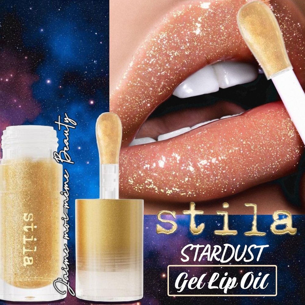 Stila Heaven's Dew Stardust Gel Lip Oil - (Shimmering Gold)